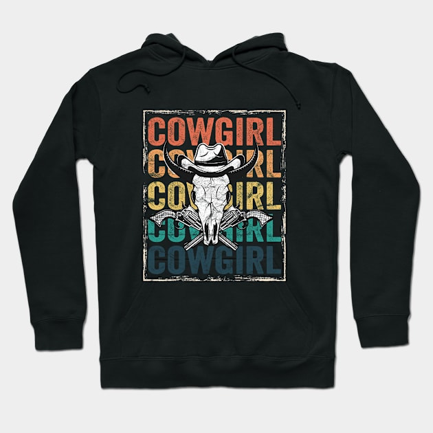 Cowgirl - Cowgirl Hoodie by Kudostees